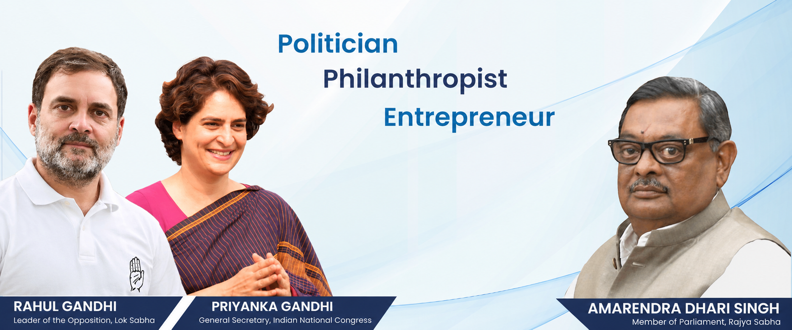 Rahul Gandhi and Priyanka Gandhi